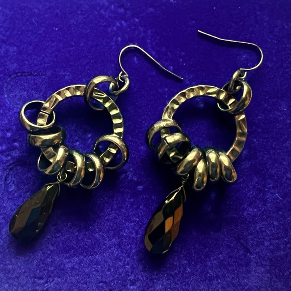New Black Gunner earrings - Picture 1 of 1